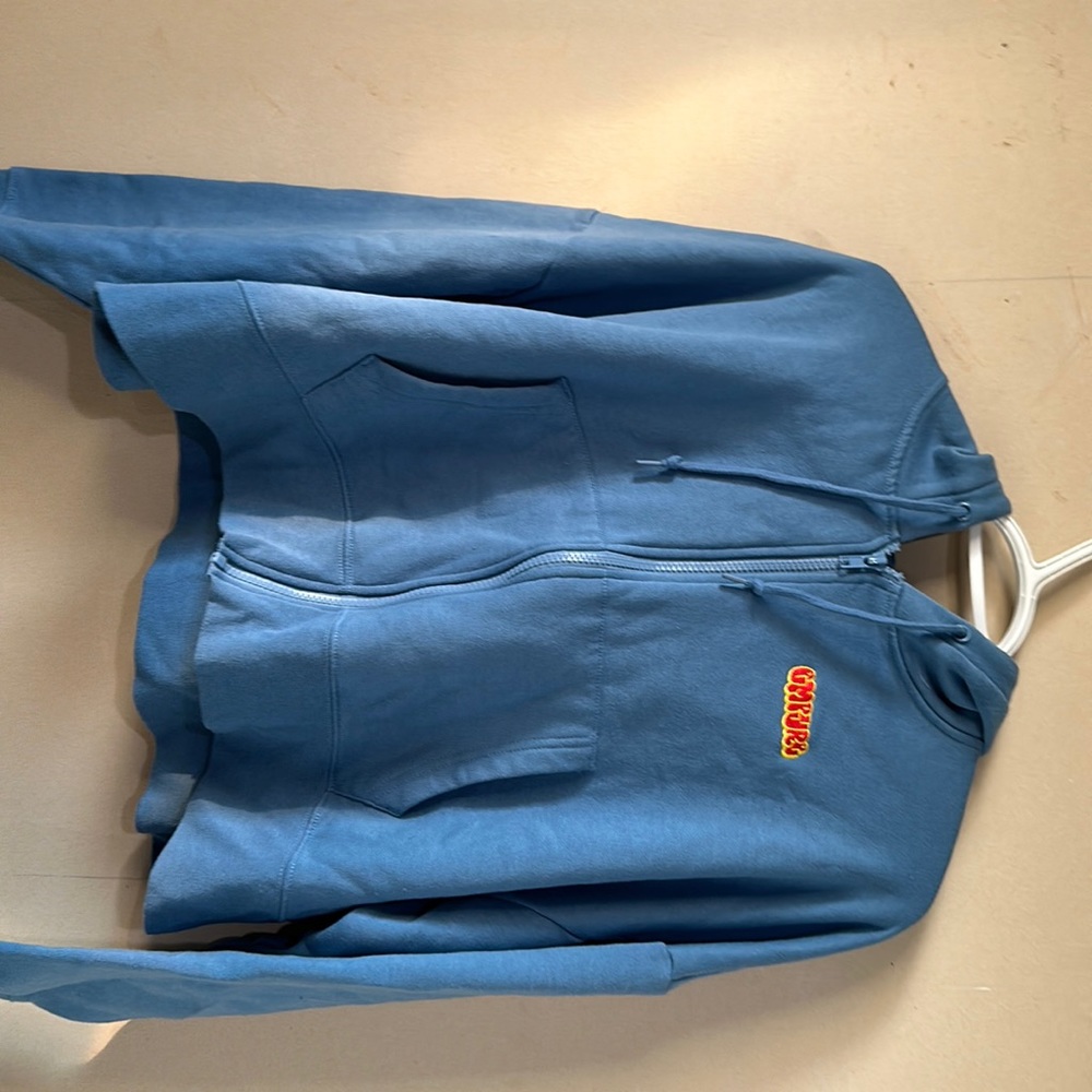 Empyre blue crop hoodie M